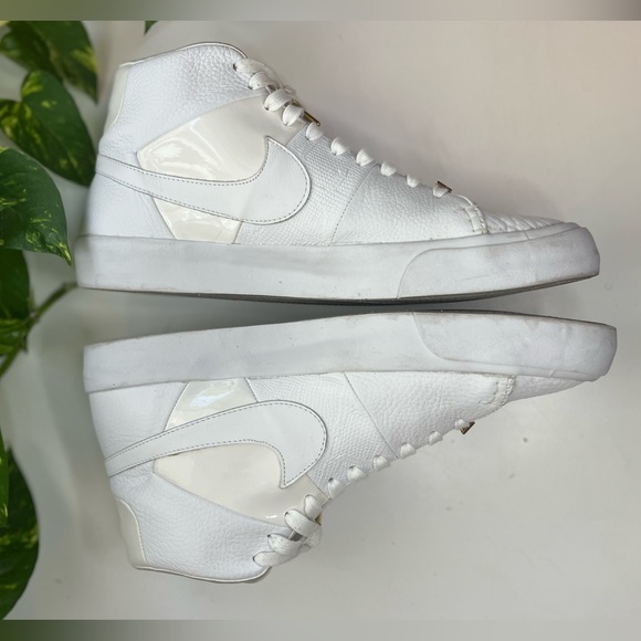 nike blazer royal triple white